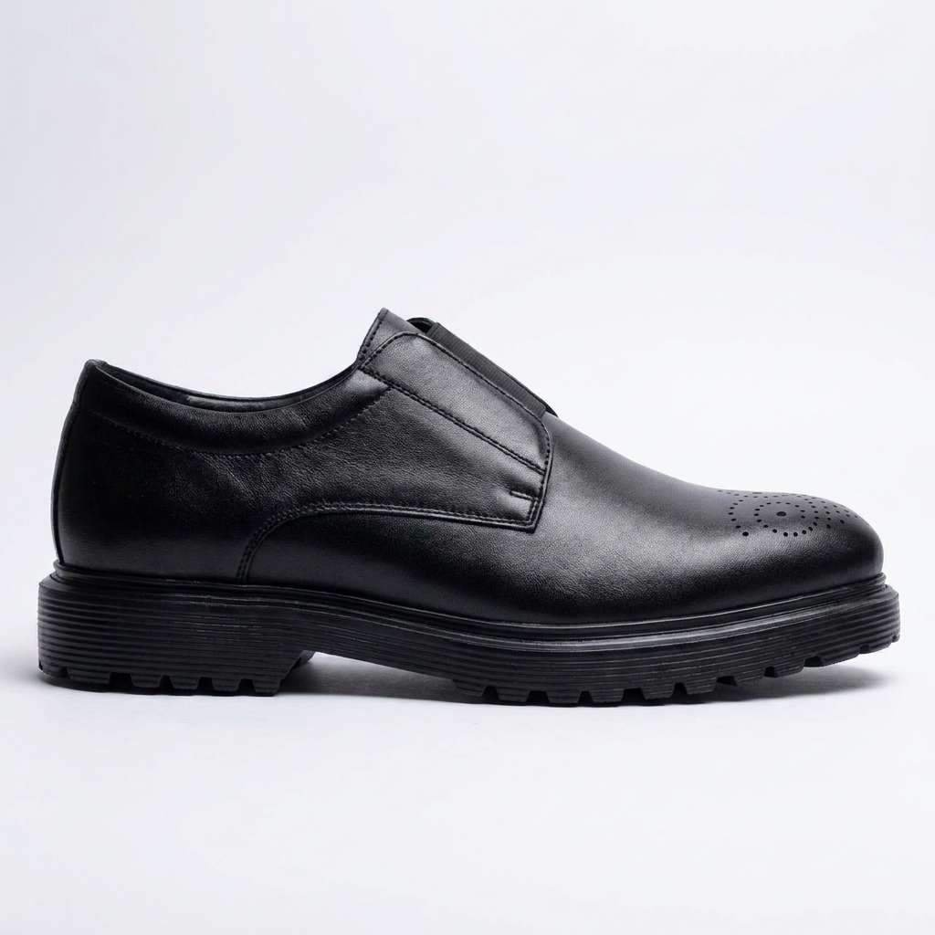 Galvare Masca – Chaussures Classiques en Cuir Véritable (Semelle EVA)