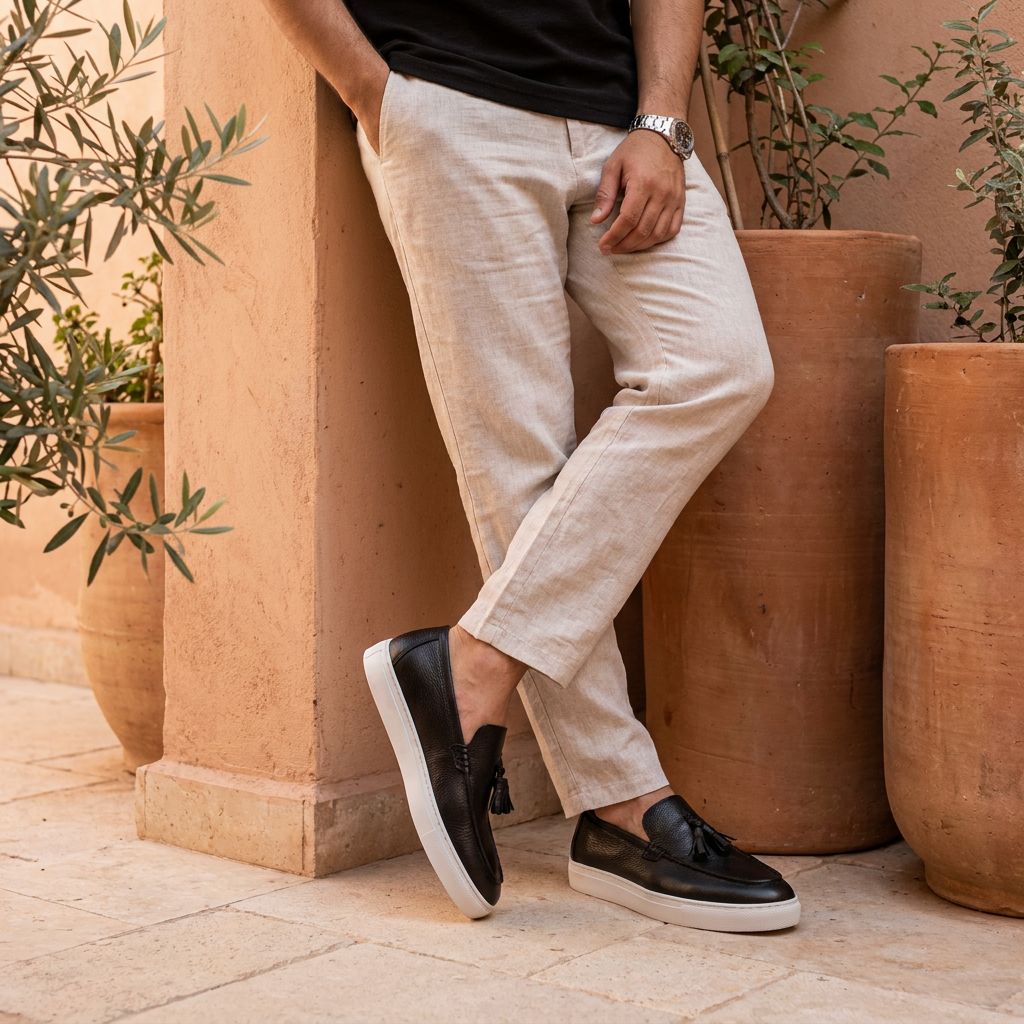 Galvare Ballerine– Chaussures en Cuir Véritable