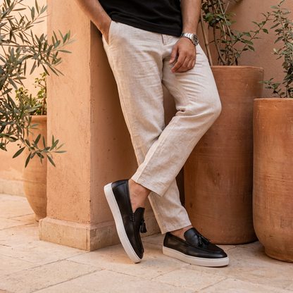 Galvare Ballerine– Chaussures en Cuir Véritable