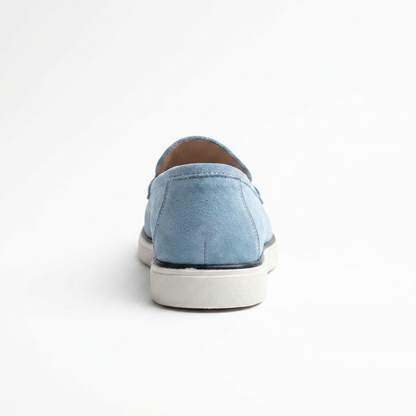Loafer Riviera Bleu Ciel   – Fabriqué à la main au Maroc