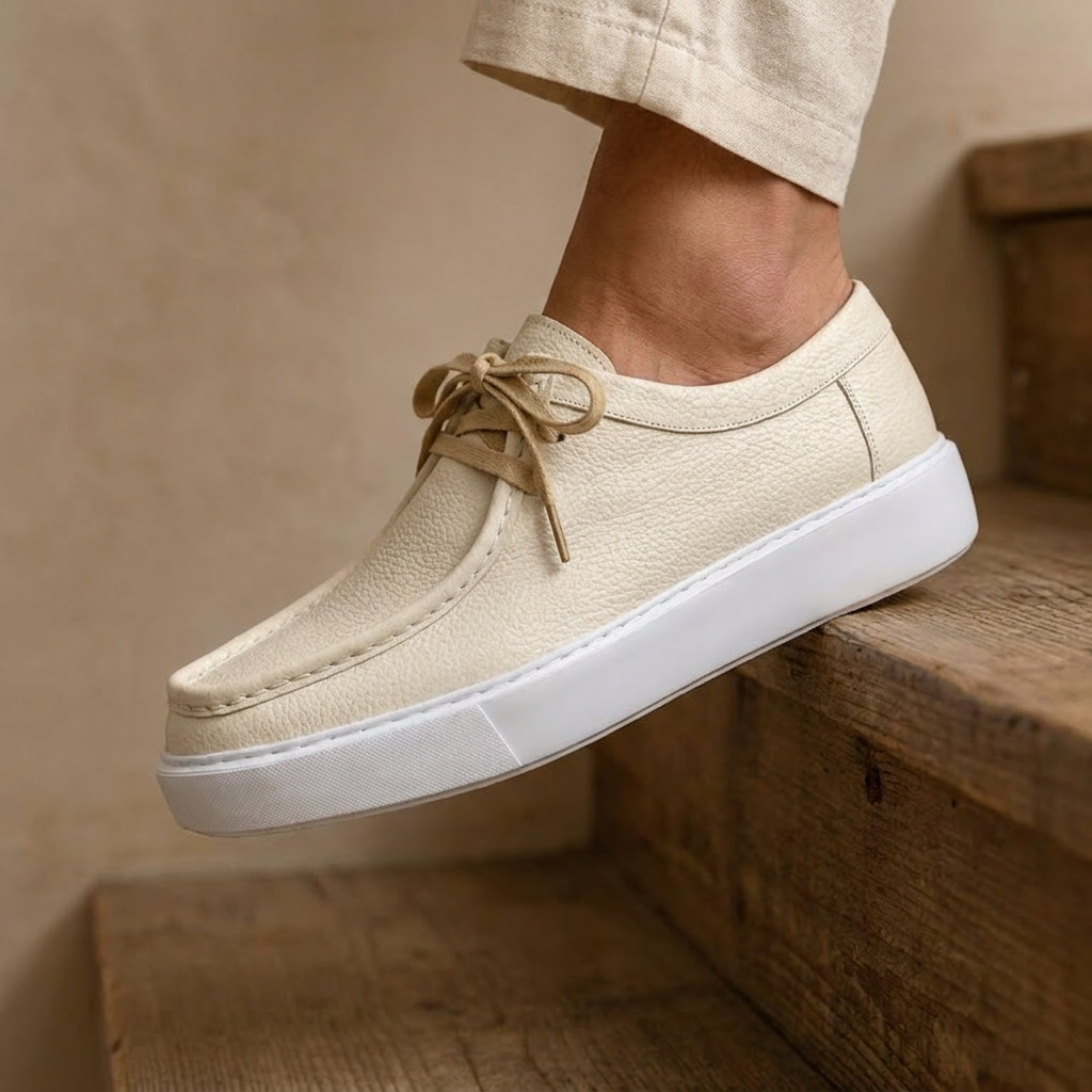Galvare Urbano – Mocassin Moderne en Cuir – Noir ou Biege